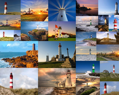 瞭望塔建筑摄影高清图片